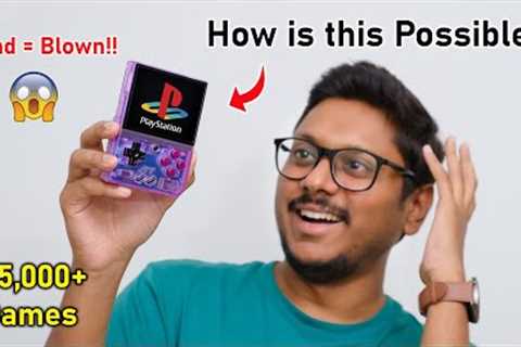 PlayStation Games in Your Pocket..? 😱 Crazy Handheld Game Console India 2024