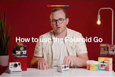 How to use the Polaroid Go camera