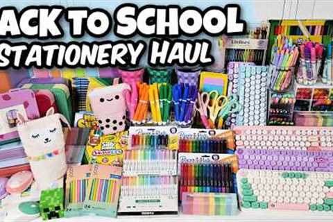 Back to School Supplies Shopping *HUGE* Stationery Haul 2024