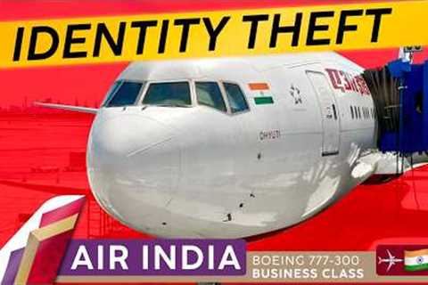 IDENTITY THEFT at AIR INDIA 🚨 My Personal Data Abused · 777 Business Class 🇺🇸 Newark ✈ Mumbai..