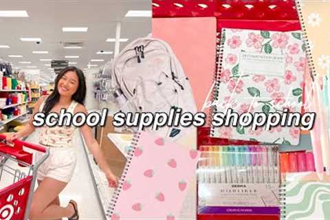 school supply shopping vlog *things you need for college/high school* 2022 | back to school
