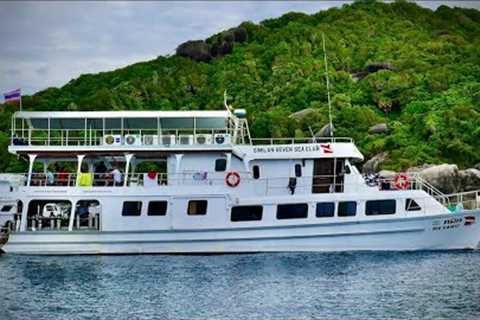 3 Days and 2 Nights on a Liveaboard SCUBA Diving Boat in Thailand