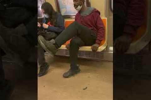 Be aware of crazy people in NYC #trending #crazy #viral #shorts
