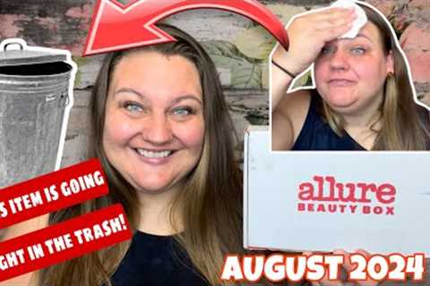 ALLURE BEAUTY BOX UNBOXING AND REVIEW AUGUST 2024