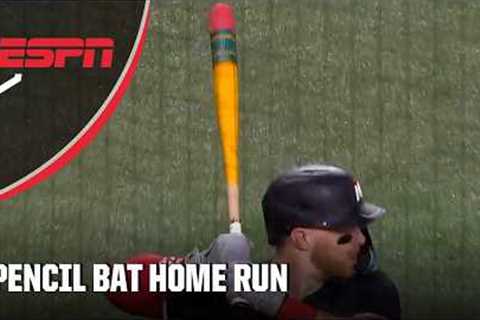 Ryan Jeffers hits a home run with the pencil bat 😳✏️ | ESPN MLB