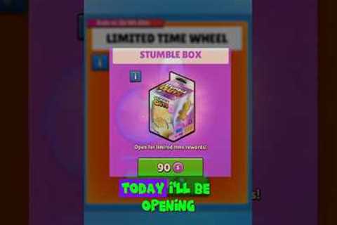 Stumble Box Opening - Day 15 #stumbleguys #stumbleguysvideos #unboxing