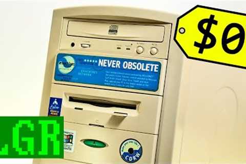 The FREE ‘Never Obsolete’ PC from 2000! eMachines eTower 566ir