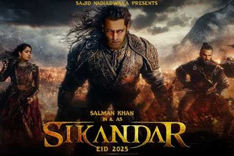 Sikandar : Official Trailer (2024) | Salman Khan, Suniel Shetty,Rashmika Mandanna | Sikandar News