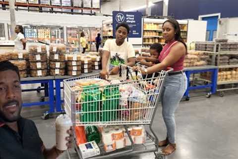 $50,000 SHOPPING SPREE @PriceSmart WE WENT TO @starbucks AFTERWARDS#jamaica #shopping