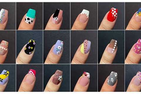 25+ Easy nail art designs with household items || Nail art compilation 2024