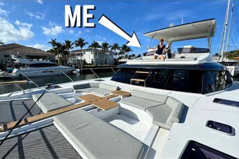 Would you LIVE on this? 🤔 2021 NautiTech 47 Power Catamaran Yacht Tour