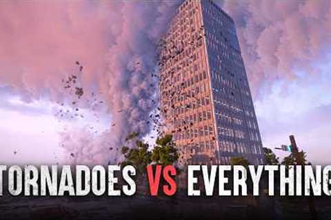 Simulating The Deadliest Tornado Scenarios