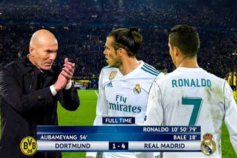 Zinedine Zidane Will Never Forget Great Performance Cristiano Ronaldo &amp; Gareth Bale in this..