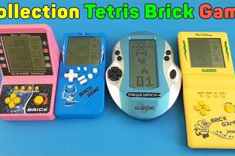 Collection Tetris Brick Games, Classic Games Console | Unboxing TV