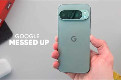 Pixel 9 Pro XL Review Drama  - Google MESSED Up Bad