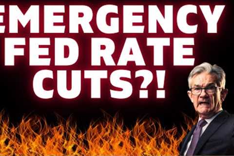 ⛔️ EMERGENCY RATE CUTS INCOMING TO STOP A STOCK MARKET CRASH AND RECESSION?