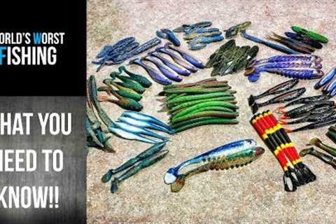 COMPLETE GUIDE TO GETTING STARTED WITH SOFT PLASTIC LURES! How To Get Started pouring baits!