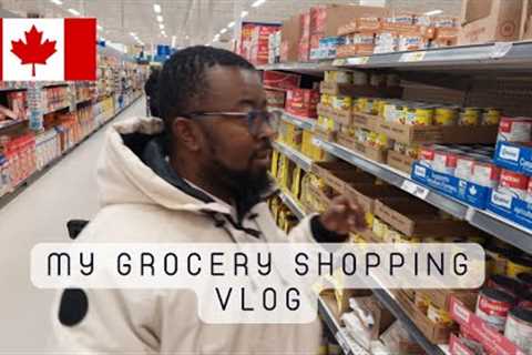 Canada Grocery Shopping Vlog -  The Real Canadian Super Store