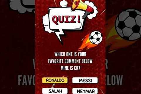 Ultimate Football Showdown: Ronaldo vs Messi vs Neymar vs Salah – Cast Your Vote!