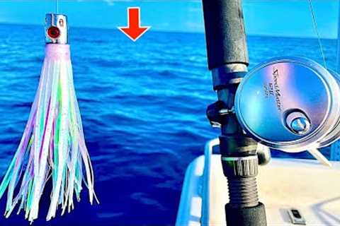 Fishing SOLO! in 600' DEEP for my DINNER [EPIC Catch,Clean,Cook]