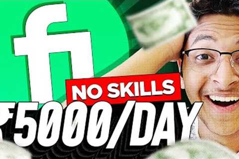 EARN Rs. 5,000/Day On Fiverr NO Skills Required | Easiest Way to Make Money Online!🔥 | Ishan Sharma