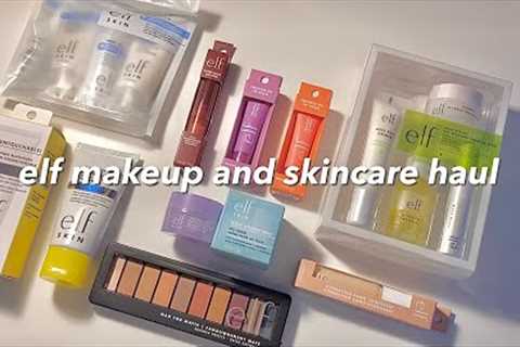 Elf cosmetics haul unboxing 🛍️💄makeup, skincare, makeup asmr no talking