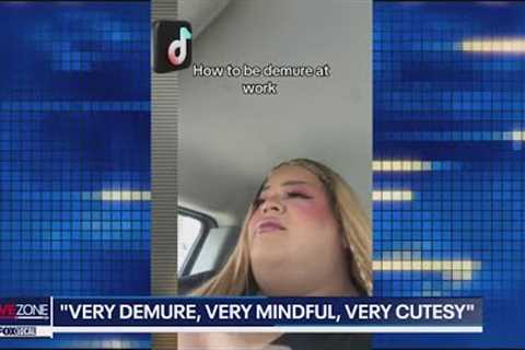 Why is 'demure' trending on social media?
