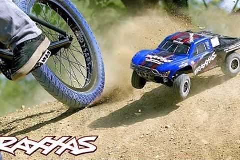 RC vs. BMX Freestyle | Traxxas Slash 4X4