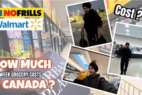 Grocery Prices in Canada in 2024 | Walmart Canada | Grocery Shopping Vlog | NOFRILLS | #canadavlogs