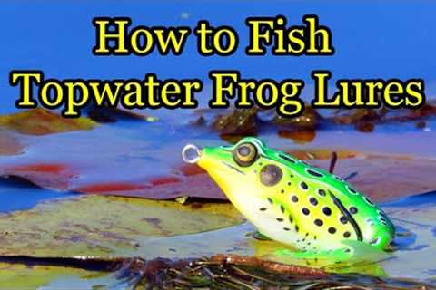 Basics of Frog Fishing and How to Fish Hollow-body Frog Lures