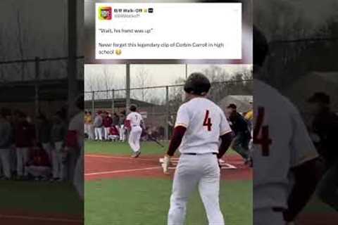 I’ve seen this clip 100 times and never knew it was Corbin Carroll until now 🤯 #baseball