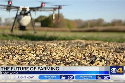 Purdue University takes farming to the sky with drone technology testing