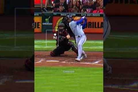 Bobby Witt Jr Hit a Home Run With A Pablo Sanchez Bat 🥹 #shorts