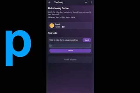 Make Money Online! | Tapswap Code | 10 Laziest Ways to Make Money Online Tapswap Code