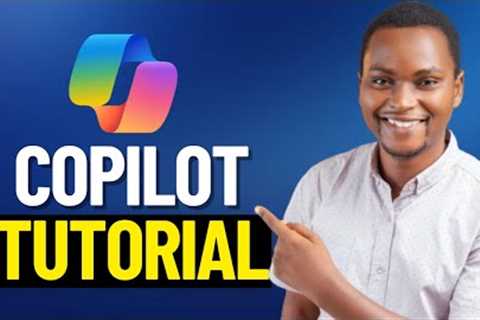 Microsoft Copilot AI Tutorial for Beginners 2024