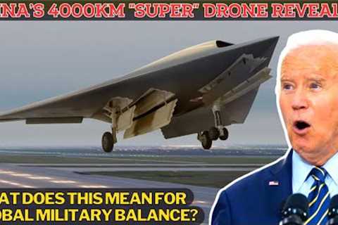 The Shocking Rise of China's 4000km Drone: How It Surpassed the US B2 Bomber!
