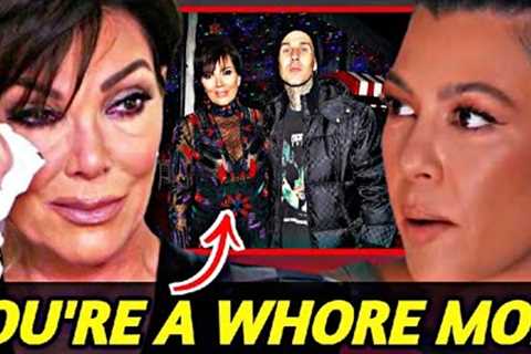 Kourtney Kardashian's EMOTIONAL Breakdown after Discovering Travis's and Kris Hidden relationship
