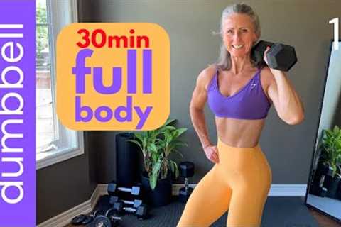 DUMBBELL WORKOUT full body 30 minutes!