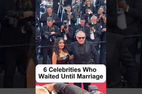 6 Celebrities Who Waited Until Marriage #celebrity #hollywood #celebnews #shorts #trending #celeb