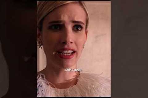 Chanel didn’t notice the frying pan was open.#Scream Queens #series #movie