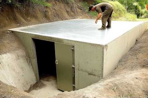 Building Secret Underground Bunker For $3899 | Step-By-Step Guide @Techfreeze
