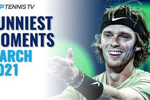 Funny Tennis Moments &amp; Fails! | March 2021