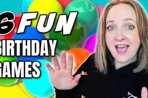 6 Indoor Birthday Party Game Ideas For Kids | COLLAB With @Fundoor