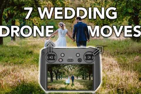 7 Cinematic Drone Moves for Wedding Videos