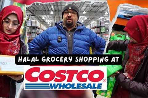 COSTCO Grocery Shopping Vlog | Grocery Shopping for Muslims in Canada
