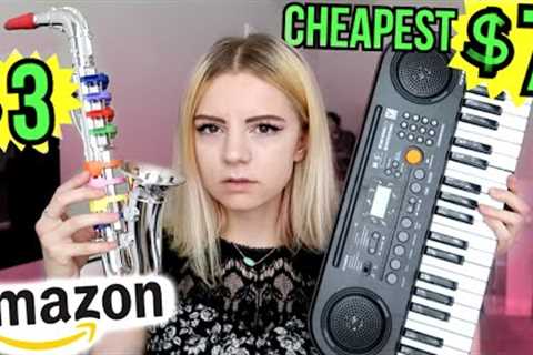 testing the cheapest instruments on amazon!