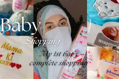 my 1st baby complete shopping | newborn baby essentials