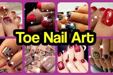 100 Images Of Toe Nail Art Ideas | Easy Toe Nail Art Designs For Beginners |Examples Of Toe Nail Art