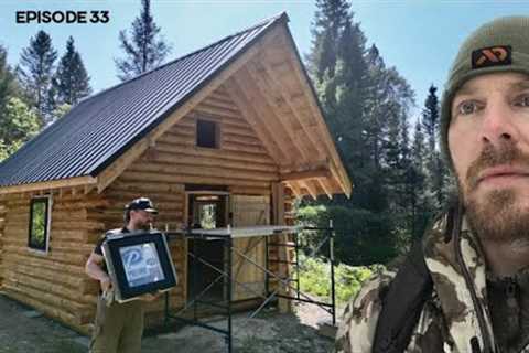 Log Cabin Build on Off-Grid Homestead |EP33|
