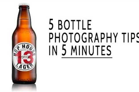 5 Essential Bottle Photography Tips in 5 minutes